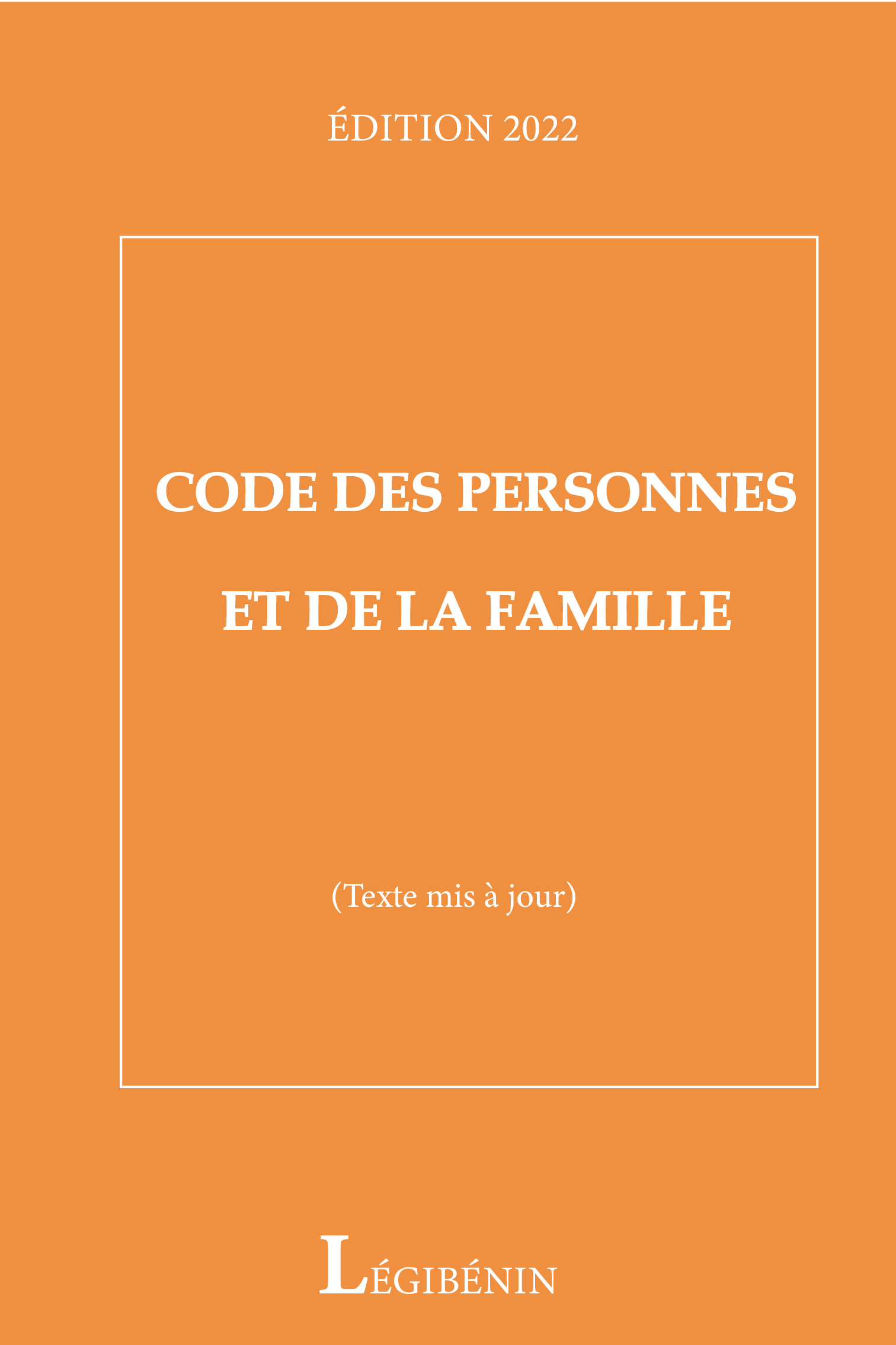 Code des personnes et de la famille
